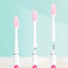 GUM SONIC SENSITIVE Ersatzbürstenköpfe für batteriebetriebene Schallzahnbürste | 4 x