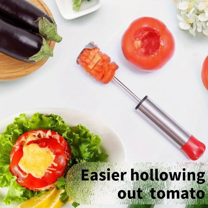 Stainless Steel Corer Tool Set Anti Slip Multi Purpose Sharp