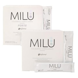 MILU  Kit de 1 Colágeno Hidrolizado Marino Forte en polvo de 330g en 30 sobres  1 Colágeno Hidroalizado Marino en polvo de 240g en 30 sobres  60...   