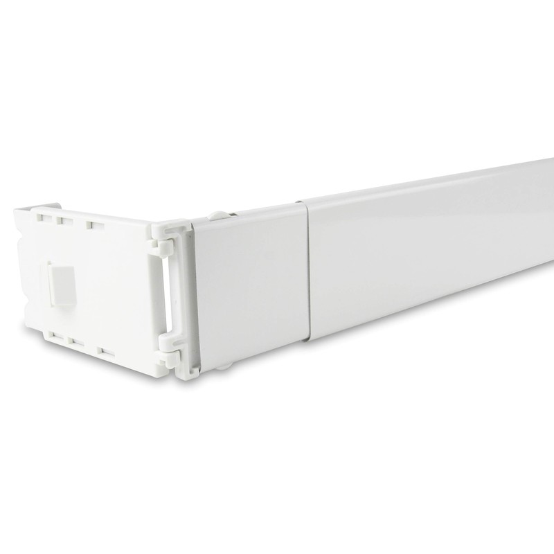 Wide Pocket Curtain Rod 48-84 inch