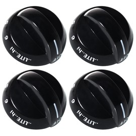 GYOFFULL 316220002 Stove Knob Gas Oven Range Control Knob Assembly Compatible with Frigidaire Burner Accessories 4PACK