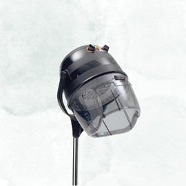 AURA LIVING- Stand Hair Dryer-Floor Standing Hair Dryer- Professional Adjustable Hooded Floor Hair Bonnet Dryer with 5 Omni-Directional Wheels Stable Base for Beauty Salon or Home