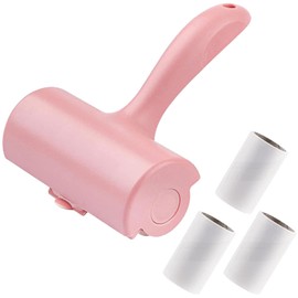 Tahbarshi 12cm Extra Sticky Lint Roller Pet Hair Remover with Easy Tear Sheets, Large Lint Roller Pet Hair Remover and Refills (Extra Sticky 180 Sheets),Lint Remover for Clothes