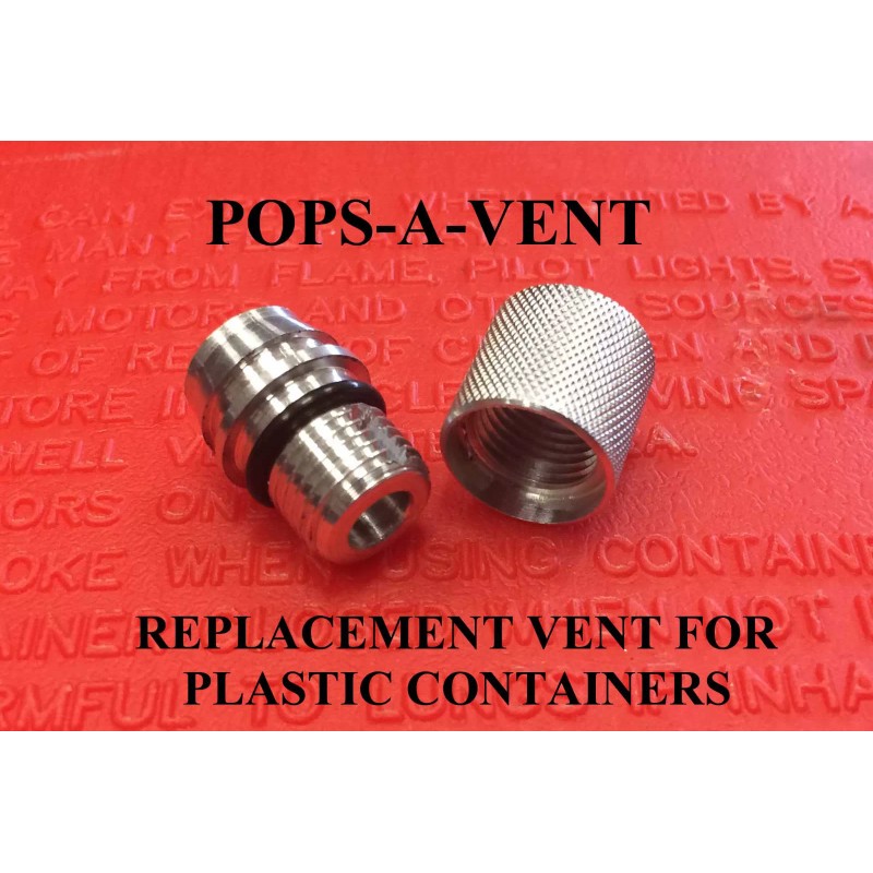 GoldPlug Pops-A-Vent Replacement Gas Can Vent Cap Fits all Plastic
