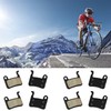 4 Pairs Resin Brake Pads Bicycle Disc Brake for Shimano