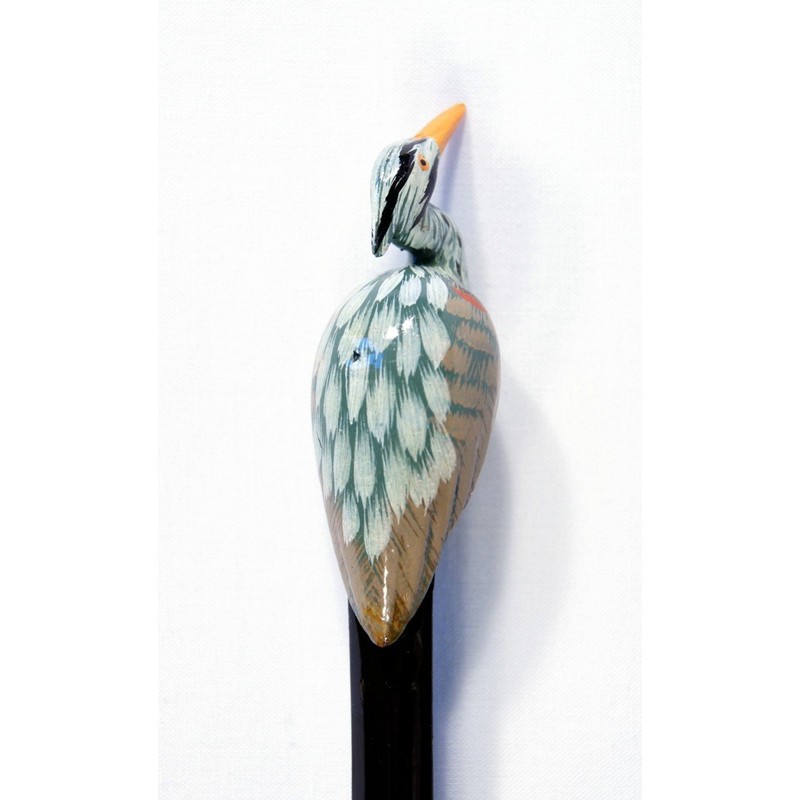 Hand Painted Blue Heron Bird Letter Opener