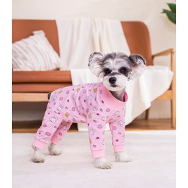 MEIAOJIA Dog Clothes, Postoperative Clothes, Sleepwear, Long Sleeve, Dog Postoperative Clothes, Jumper Wear, Pet Postoperative Wear, Unisex, Dogs, Nursing Clothes, Weaning Clothes, Skin Protection,