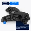 Shelita Front Bumper Cover Bumper Bracket Retainer Set for 2009-2010