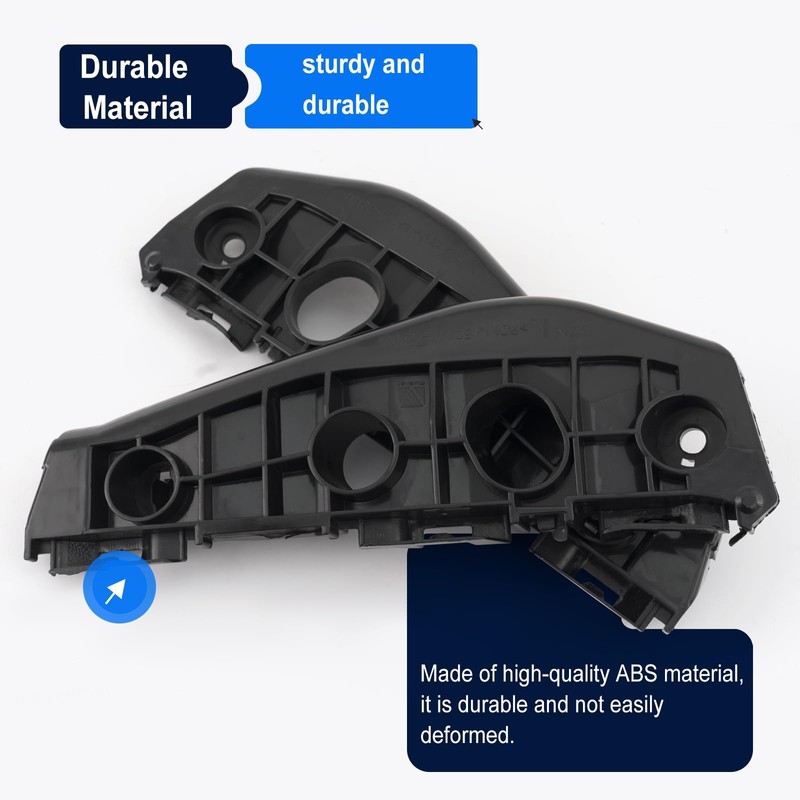 Shelita Front Bumper Cover Bumper Bracket Retainer Set for 2009-2010