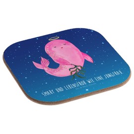 Mr. & Mrs. Panda Drinks Coaster Zodiac Sign Virgo Gift Wooden Coaster Zodiac Sign Astrology Gift September Coaster