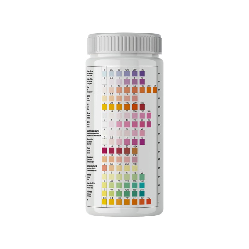 16-in-1 Drinking Water Test Strips – Water Tester Pack of