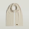 G-STAR Women's Effo Scarf, White (whitebait D17793-C754-1603)