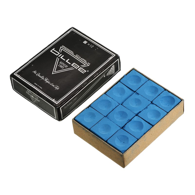 PATIKIL 12pcs Billiard Pool Cue Chalk Snooker Billiard Cue Chalk