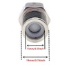 Brass Check Valve 1/2" Male to 1/2" Female Thread Non
