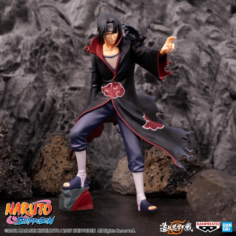 Banpresto - Naruto Shippuden Figure Colosseum - Uchiha Itachi Statue