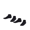 Esprit Childrens Trainer Socks Black 12-2.5