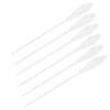 6Pcs Acrylic Large Sinking Floats Fishing Accessory Ecofriendly Transparent White(20g