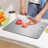 Titanium Cutting Board - Outdoor Portable Titanium Cutting Board Double