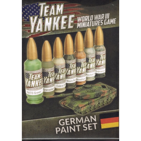 Battlefront Flames of War Team Yankee German Paint Set (typ192)