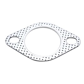 SHLPDFM 2 Inch Exhaust Gasket 2 Holes Universal Flange Seal for Inner Diameter 2 Inch / 51 mm Exhaust Pipe/Turbo Vehicle
