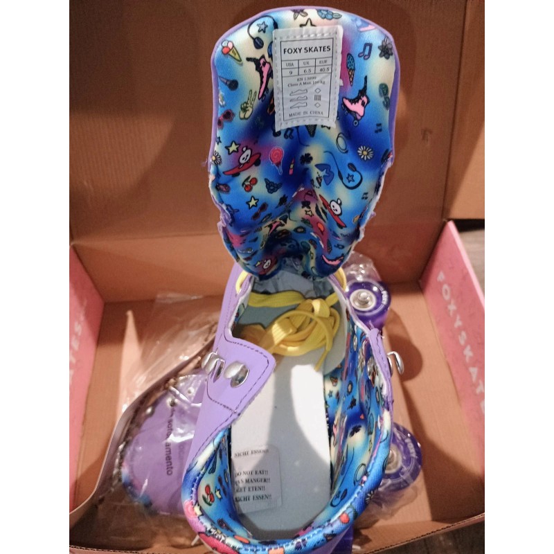 Foxyskates, Size 8, Color Lilac
