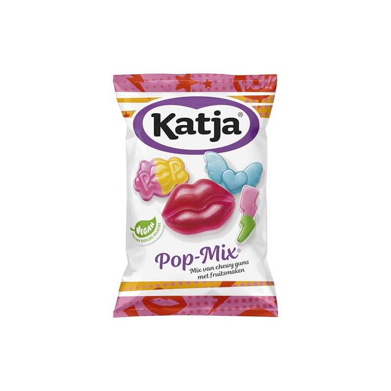 Katja Pop Mix I Soft Chewy Fruit flavored Gummy Candy