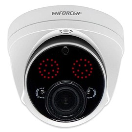 Seco-Larm EV-Y2251-AMWQ Enforcer 4-in-1 Analog Turret Camera, Varifocal Turret