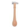 Mini Hammer High Carbon Steel Round Head Ergonomic Wooden Handle