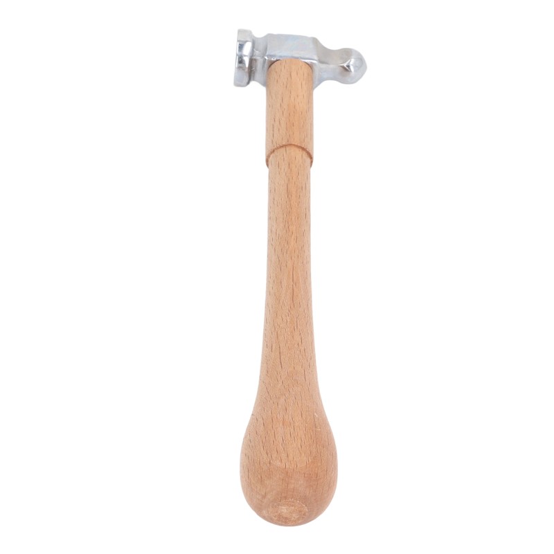 Mini Hammer High Carbon Steel Round Head Ergonomic Wooden Handle