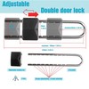 French Door Lock, Door Security Bar, Double Door Locking Device,