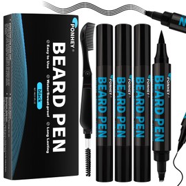 5PCS Beard Pen Filler for Men,