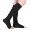 MGANG Compression Socks 4XL Plus Size Open Toe Knee High
