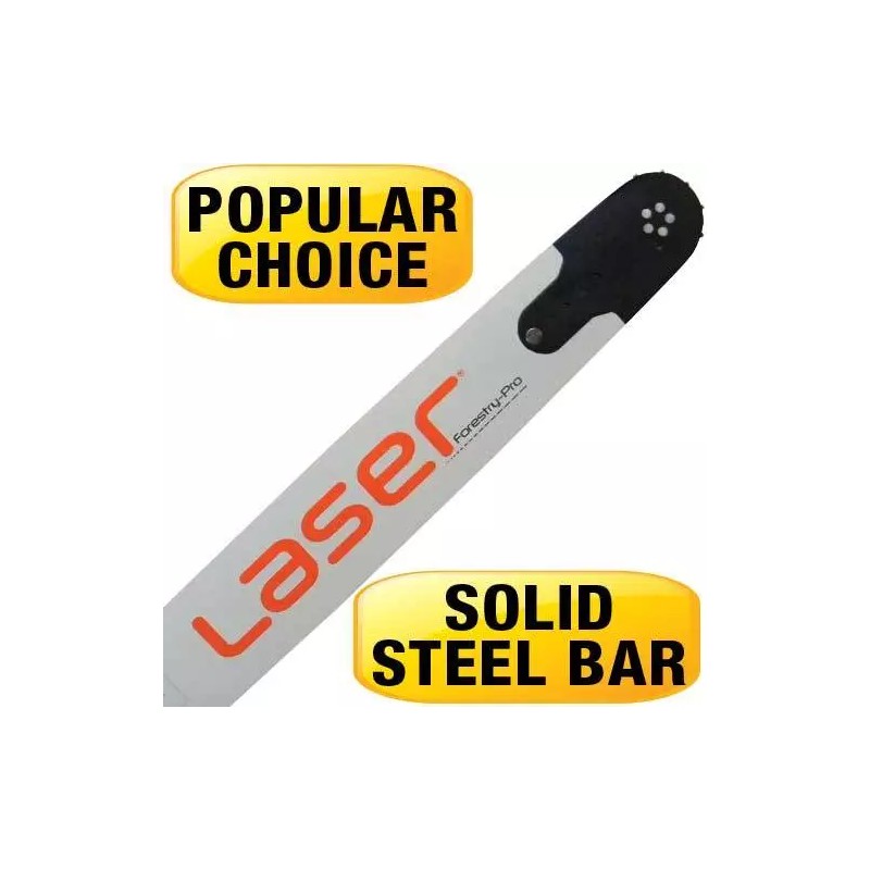 Laser Forestry Pro 20" Chainsaw Bar fits Stihl 3/8 x