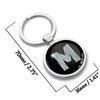 Biomar Labs® KK 13 Letter Metal Keyring Letters Initials Alphabet