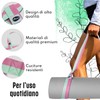 TECEUM Cintura Premium per Tappetino Yoga in Morbido Cotone Universale