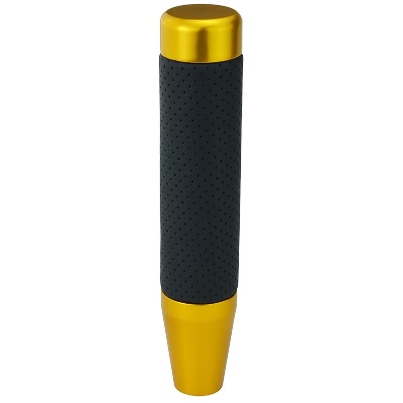 Lunsom 180mm Long Metal Shift Lever Gear Shift Knob PU