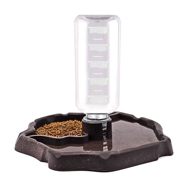 QIODAZOO Reptile Water Bowl 2 in 1 Bowl 270ml Reptile