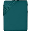 Utopia Bedding Fitted Sheet King, Teal - Deep Pocket 14