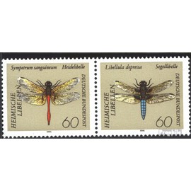 FRD (FR.Germany) WZd17 unmounted mint/never hinged ** MNH 1991 Dragonflies (Stamps for collectors) Invertebrates Other (insects, snails, bees…)