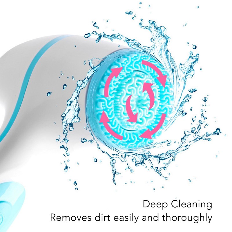 Electric Facial Cleansing Brush Silicone Pore Deep Cleansing Waterproof Make