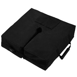 MOPHOEXII 18" Sunshade Parasol Umbrella Base Weight Bag, Fits for Offset, Cantilever, Flagpole or Outdoor Patio Umbrella Stand - Replaces Ugly Sand Bags
