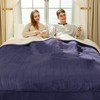 VELLUBAM King Size Heated Blanket 100" x 90", Soft Warm