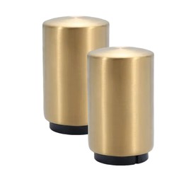 Pop-It Automatic Stainless Steel Bottle Opener With Magnetic Cap Retention (Gold, 2)