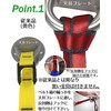 GiGant 2 Daisy Chain + Carabiner 2 Piece Set, Height