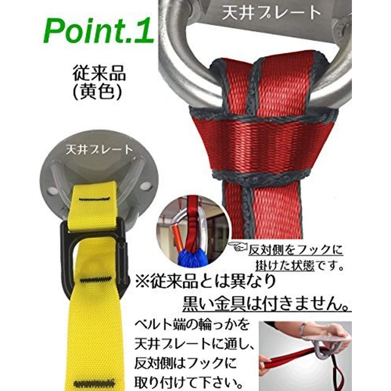 GiGant 2 Daisy Chain + Carabiner 2 Piece Set, Height