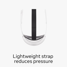 Meta Quest Elite Strap — Works with Meta Quest 3/3S — Premium Comfort and Weight Distribution — Adjustable, Ergonomic Fit — Reduces Pressure and Fatigue
