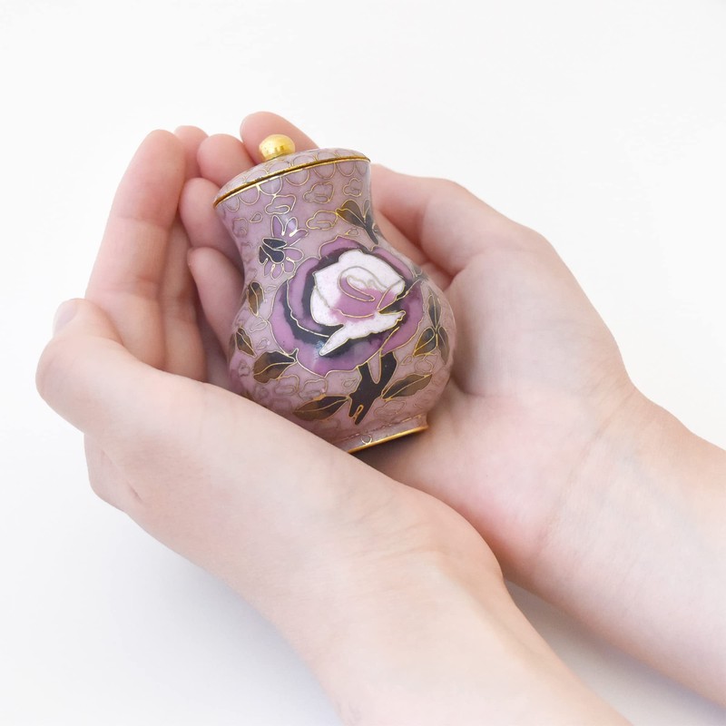 [Mini Cremation Urn] Eternity Series Rose
