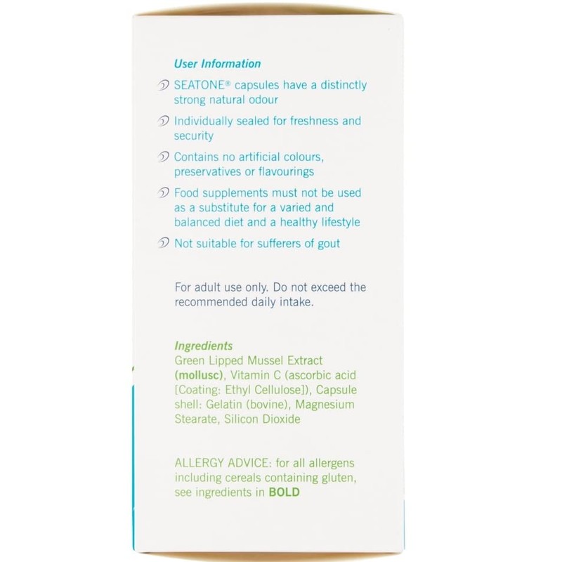 Seatone Unique Biolane Active Extract, 90 Capsules