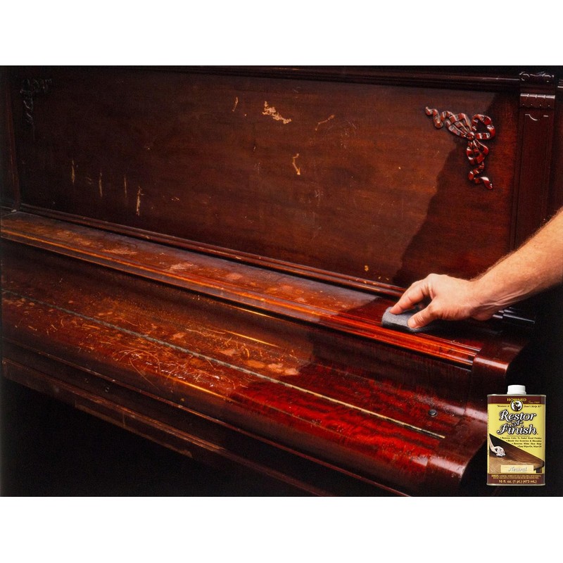 HOWARD - Restor-A-Finish: Restore Your Ebony Wood Finishes Repair Scratches,