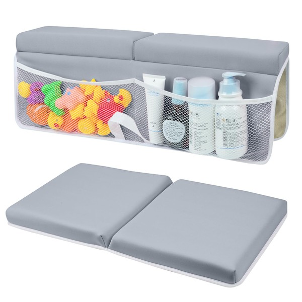 Baby Bath Kneeler and Elbow Rest Pad Set,Soft and Comfortable